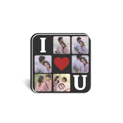 I Love You Personalized Musical Fridge Magnet for Couples  Purpose Gift for Love, Girlfriend, Boyfriend Music Player Music Box Fridge Magnet